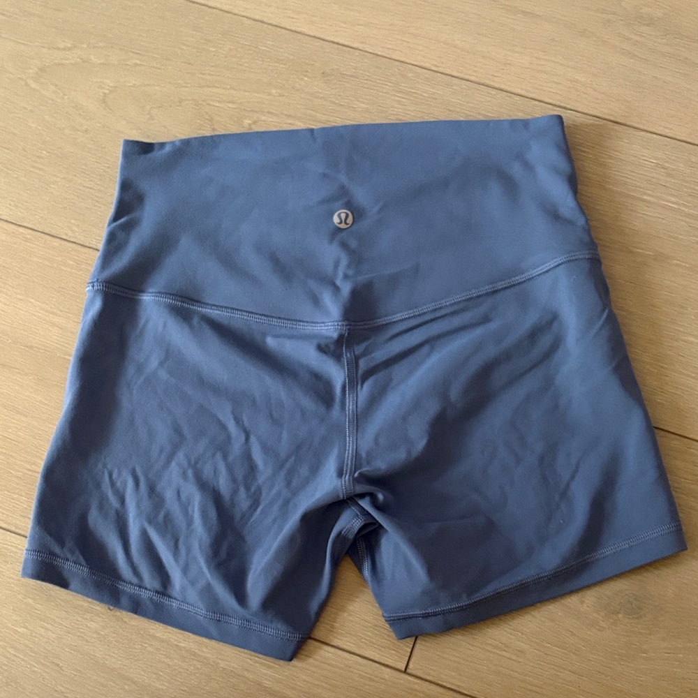 lululemon athletica Blue Bike Shorts - Picture 2 of 4